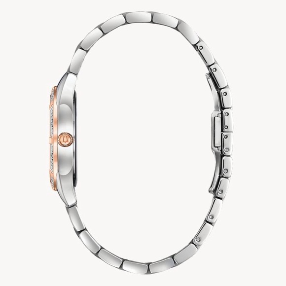 Bulova Satton two-tone women’s Diamond watch - Picture 2 of 5